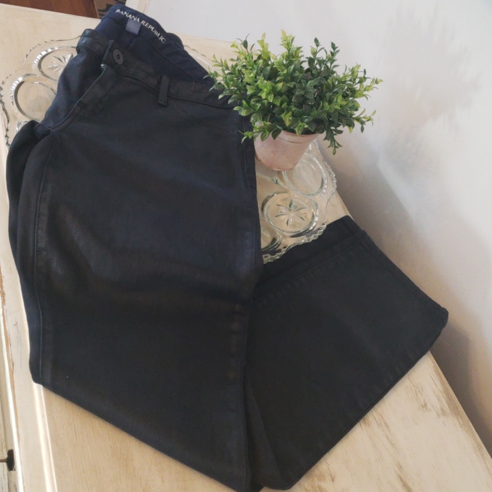 Banana Republic Coated Jeans
